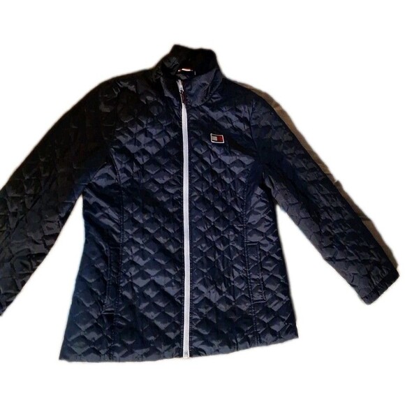 Tommy Hilfiger 3-in-1 All Weather System Inner Jacket Quilted Mock Neck Womens L - Picture 1 of 6
